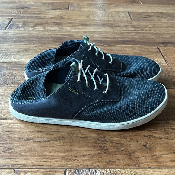 ☀️ OluKai Nohea Moku No Tie Boat Shoes Slip On Convertible Heel Mens Size 11 - Picture 2 of 11